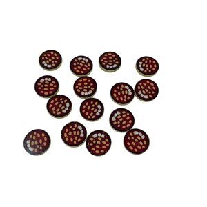 Melissa & Doug Wooden‎ PIZZA PIE TOPPINGS Pepperoni Lot Of 15 Replacement Pieces